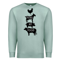 Seafoam Friend Not Food Premium Sweatshirt - Bettercallsaul