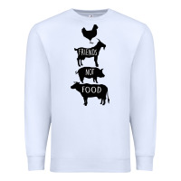 White Friend Not Food Premium Sweatshirt - Bettercallsaul