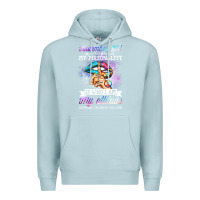 Blue Mist november girl make no mistake my personality funny Premium Hoodie - linhVisuals