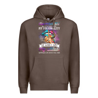 Coffee november girl make no mistake my personality funny Premium Hoodie - linhVisuals