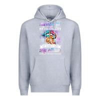 Heather Grey november girl make no mistake my personality funny Premium Hoodie - linhVisuals