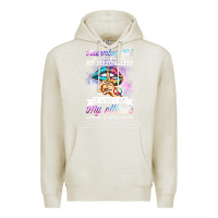 Oatmeal Heather november girl make no mistake my personality funny Premium Hoodie - linhVisuals