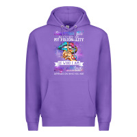 Purple november girl make no mistake my personality funny Premium Hoodie - linhVisuals