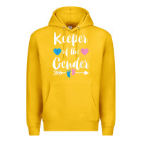 Lemon keeper of the gender reveal tee shirt girl or boy blue pink Premium Hoodie - linhVisuals