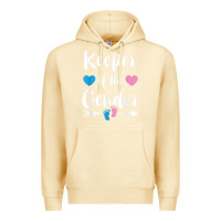 Pina Colada keeper of the gender reveal tee shirt girl or boy blue pink Premium Hoodie - linhVisuals