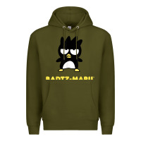 Army Green badtz maru character front and back t shirt Premium Hoodie - linhVisuals