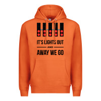 It's Lights Out And Away We Go Premium Hoodie | Teevron