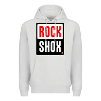 Dove Grey shox rocks Premium Hoodie - linhVisuals