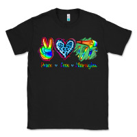 Black Peace Love Hairstylist Classic Tee - Jasminsmagicworld