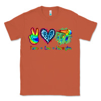 Copper Peace Love Hairstylist Classic Tee - Jasminsmagicworld