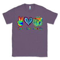 Lavender Peace Love Hairstylist Classic Tee - Jasminsmagicworld
