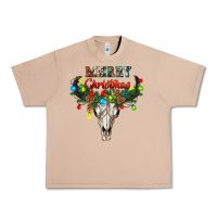 Burro merry christmas bull skull Urban Heavy Tee - RanaPortraitStore