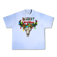 Grape Ice merry christmas bull skull Urban Heavy Tee - RanaPortraitStore
