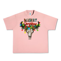 Salmon merry christmas bull skull Urban Heavy Tee - RanaPortraitStore