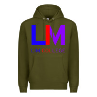 Army Green lim college Premium Hoodie - linhVisuals