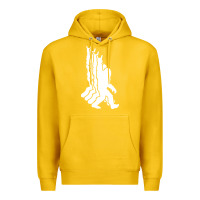 Lemon retro bigfoot funny sasquatch and peace Premium Hoodie - linhVisuals