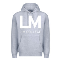 Heather Grey lim college Premium Hoodie - linhVisuals