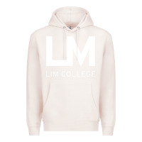 Pale Pink lim college Premium Hoodie - linhVisuals