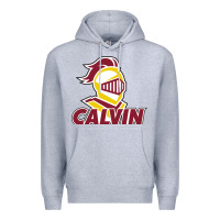 Heather Grey calvin knights cu Premium Hoodie - linhVisuals
