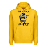 Lemon brain cancer tumor awareness go gray in may t shirt Premium Hoodie - linhVisuals