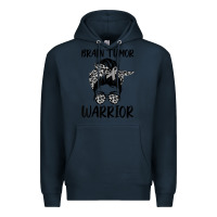 Navy brain cancer tumor awareness go gray in may t shirt Premium Hoodie - linhVisuals