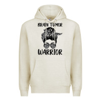 Oatmeal Heather brain cancer tumor awareness go gray in may t shirt Premium Hoodie - linhVisuals