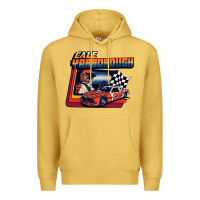 Antique Gold vintage cale yarborough classic Premium Hoodie - linhVisuals