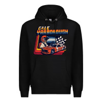 Black vintage cale yarborough classic Premium Hoodie - linhVisuals