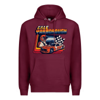 Burgundy vintage cale yarborough classic Premium Hoodie - linhVisuals