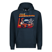 Navy vintage cale yarborough classic Premium Hoodie - linhVisuals