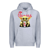 Baby Yoda Hold Premium Hoodie | Teevron