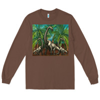 Chestnut brachiosaurus Long Sleeve Tee - Artiststas
