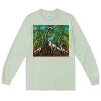 Matcha brachiosaurus Long Sleeve Tee - Artiststas