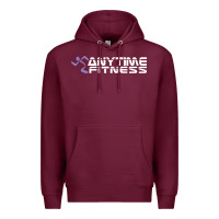 Burgundy anytime fitness leg day Premium Hoodie - linhVisuals