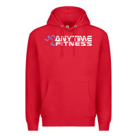 Red anytime fitness leg day Premium Hoodie - linhVisuals