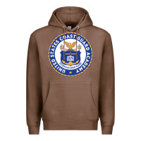 Chestnut United States Coast Guard Academy Premium Hoodie - linhVisuals