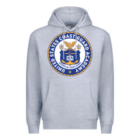 Heather Grey United States Coast Guard Academy Premium Hoodie - linhVisuals
