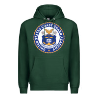Sports Green United States Coast Guard Academy Premium Hoodie - linhVisuals