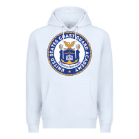 White United States Coast Guard Academy Premium Hoodie - linhVisuals