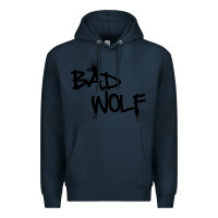 Navy bad wolf racerback Premium Hoodie - linhVisuals