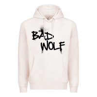 Pale Pink bad wolf racerback Premium Hoodie - linhVisuals