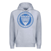 Heather Grey Emmanuel College Premium Hoodie - linhVisuals