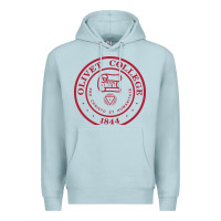 Blue Mist olivet college vectorized Premium Hoodie - linhVisuals