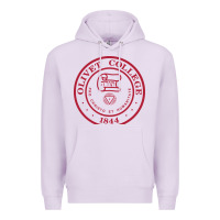 Lilac olivet college vectorized Premium Hoodie - linhVisuals