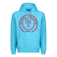 Ocean Blue olivet college vectorized Premium Hoodie - linhVisuals
