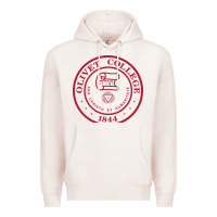 Pale Pink olivet college vectorized Premium Hoodie - linhVisuals