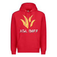 Red lol jungle diff league of tilter gaming tee Premium Hoodie - linhVisuals