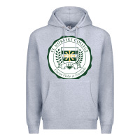 Heather Grey st. norbert college Premium Hoodie - linhVisuals