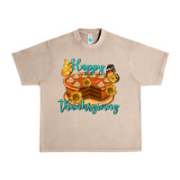 French Oak Happy Thanksgiving Pumpkin Pie Urban Heavy Tee - LillyAllenDesigns