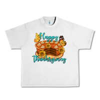 Lunar Rock Happy Thanksgiving Pumpkin Pie Urban Heavy Tee - LillyAllenDesigns